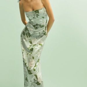 NWT Reformation Frankie Dress in Tea Garden Sz 6P